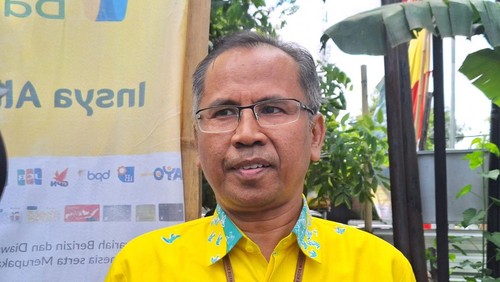 Kepala Disnaker Mataram, Rudi Suryawan. (Nathea Citra/detikBali)