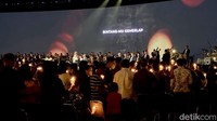 Humas Gereja Bethany Pdt Edwin Montolalu menyebut misa malam ini merupakan satu-satunya ibadah Natal 2024 yang digelar di sana.