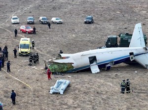 5 Hal Tentang Pesawat Penumpang Jatuh di Kazakhstan yang Tewaskan 38 Orang
