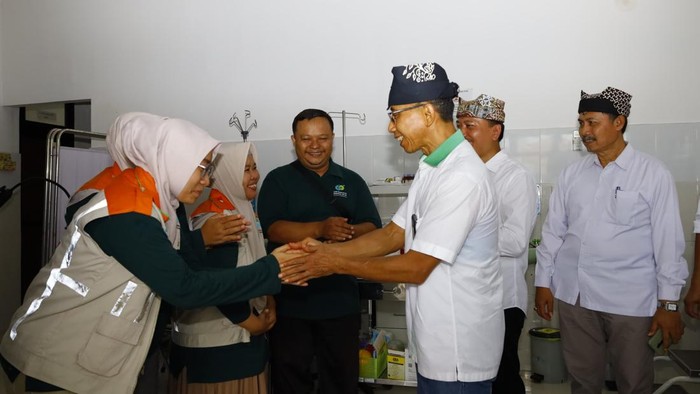 Pengecekan kesiapan pos kesehatan dan pengamanan di Banyuwangi.