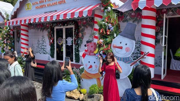 Pos pelayanan Polresta Malang Kota