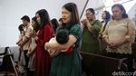 Suasana Misa Natal di HKBP Cilincing