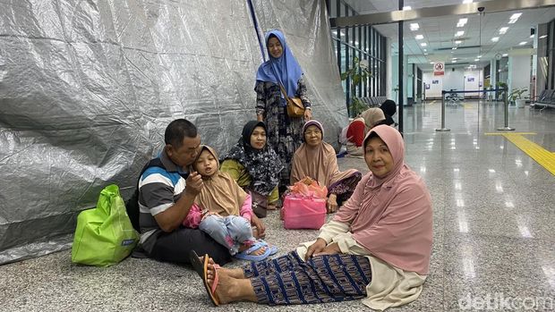 Suasana Stasiun Manggarai di hari Libur Natal. (Devi/detikcom)