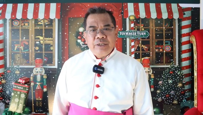 Uskup Agung Medan Kornelius Sipayung (Foto: YouTube Komsos KAM)