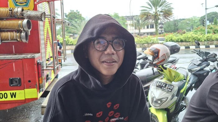 Wisatawan Puncak asal Jakarta Selatan M Farih Ibrahim (18