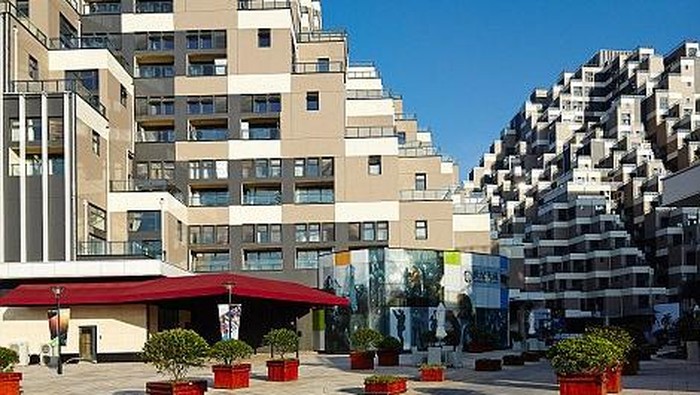 Apartemen di China berbentuk piramida/ Masters' Architectural Office Apartemen di China berbentuk piramida