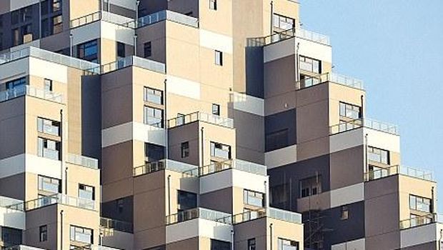 Apartemen di China berbentuk piramida Apartemen di China berbentuk piramida