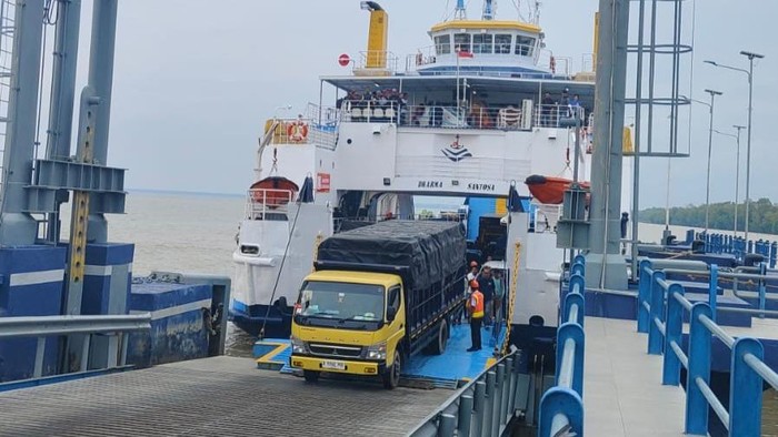 Arus mudik di Pelabuhan Tanjung Api-api