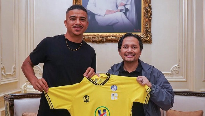 Barito Putera memperkenalkan Anderson Nascimento sebagai rekrutan barunya menatap putaran kedua Liga 1 2024/2025.