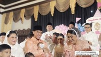 Di tanggal 25 Desember kemarin, Kaesang merayakan ulang tahun dengan meriah sekaligus perayaan tasyakuran aqiqah dari putri pertama mereka.  Foto: Instagram Kaesang/Erina