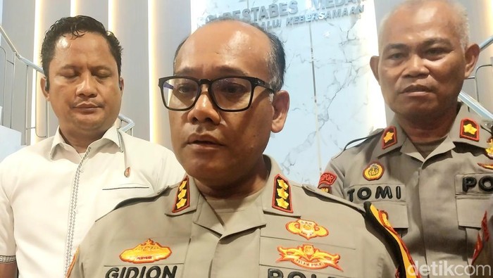 Kapolrestabes Medan Kombes Gidion (Finta Rahyuni/detikcom)