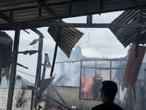 Rumah Warga Sikka Terbakar, Kerugian Capai Rp 400 Juta