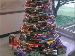 Kumpulan Potret Kreatif Pohon Natal Antimainstream