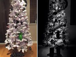 Kumpulan Potret Kreatif Pohon Natal Antimainstream