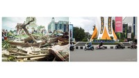 Bencana gempa berkekuatan 9.3 Skala Richter (SR) itu juga menyebabkan serangkaian tsunami dahsyat di sepanjang daratan yang berbatasan langsung dengan Samudra Hindia.