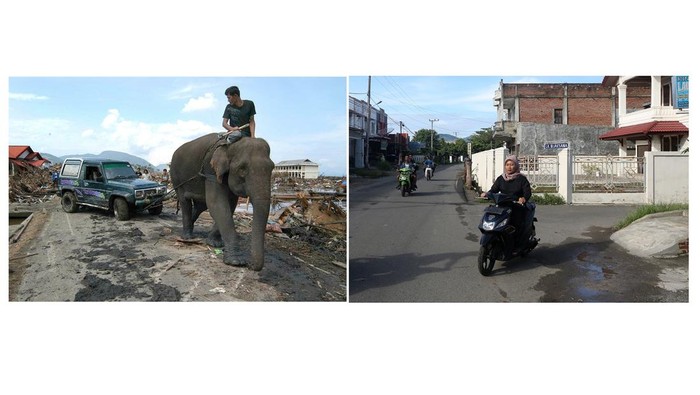 Pengingat dan Harapan 2 Dekade Tsunami Aceh Minggu, 26 Desember 2004 pukul 07.59 WIB bumi di Provinsi Aceh berguncang kuat. Gelombang air laut dari Samudera Hindia meratakan sebagian besar bumi serambi Mekah dengan tanah dan lumpur.