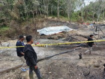 Sumur Minyak Ilegal di Batanghari Meledak Tak Lama Aparat Lakukan Razia