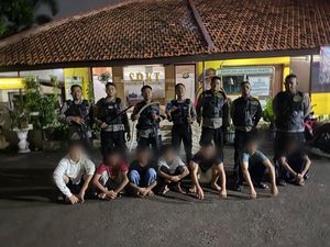Polres Jakbar Amankan 7 Remaja Tawuran Saat Malam Natal