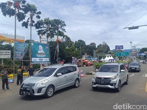 Video: Polisi Berlakukan One Way Puncak Menuju Jakarta Siang Ini