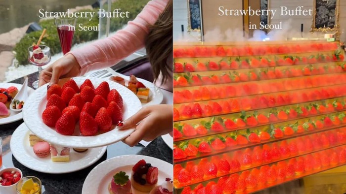 buffet hotel serba stroberi