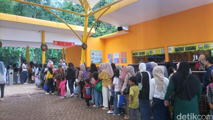 Taman Margasatwa Ragunan, 26 Desember 2024. (Maulani M/detikcom)