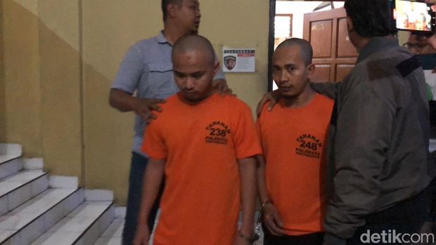 Tampang pelaku penyiraman air keras ke mahasiswi berinisial NH di Jogja, Kamis (26/12/2024).