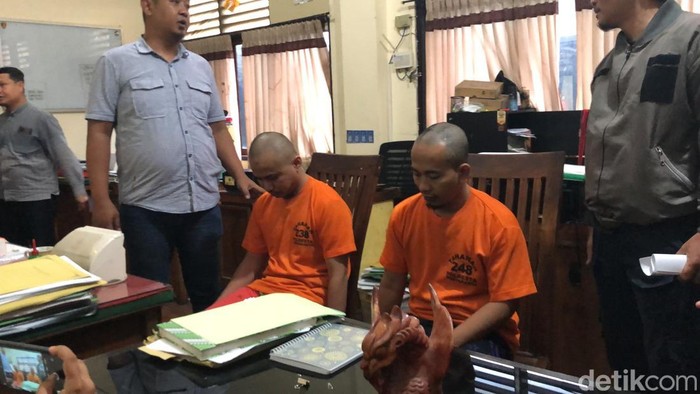 Tampang pelaku penyiraman air keras ke mahasiswi berinisial NH di Jogja, Kamis (26/12/2024).