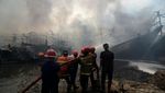 22 Kapal Nelayan Terbakar di Pelabuhan Tegal