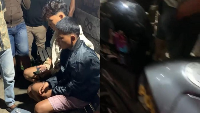 Dua remaja di Jambi ditangkap warga usai diduga bobol bengkel pakai motor dinas orang tuanya yang oknum polisi.