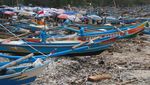 Duh, Sampah Kiriman Penuhi Pantai Kedonganan Bali