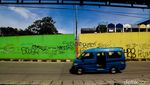 Dulu Estetik, Kini Flyover Gaplek Tangsel Penuh Coretan