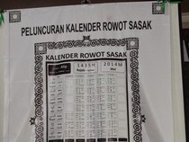 Mengenal Kalender Rowot Sasak, Warisan Budaya Masyarakat Lombok