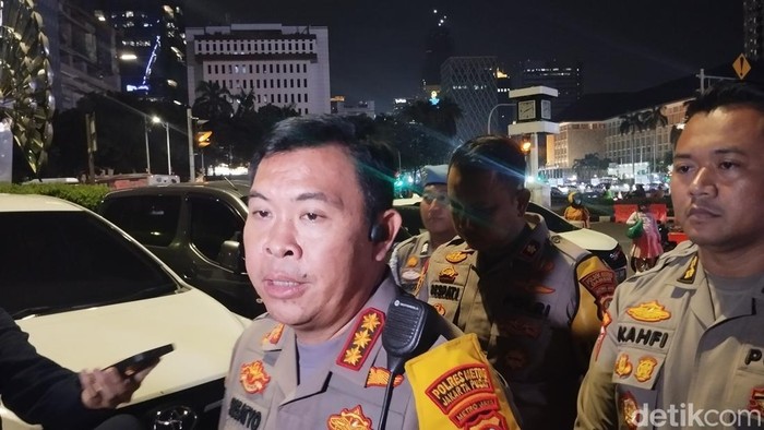 Kapolres Metro Jakarta Pusat Kombes Susatyo Purnomo Condro. (Maulana/detikcom)