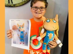 Keren! Ketika Gambar Anak-anak Dibikin Boneka Sungguhan