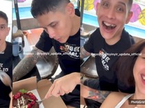 Begini Cara Ganindra Bimo Nikmati Kue Natal yang Bikin Istri Ngakak