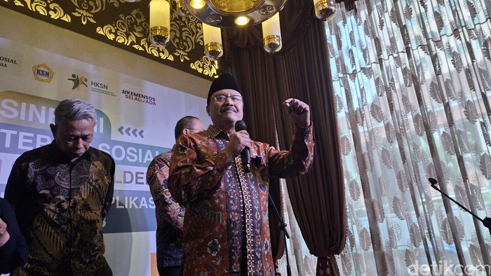 Mensos Saifullah Yusuf (Taufiq Syarifudin/detikcom)