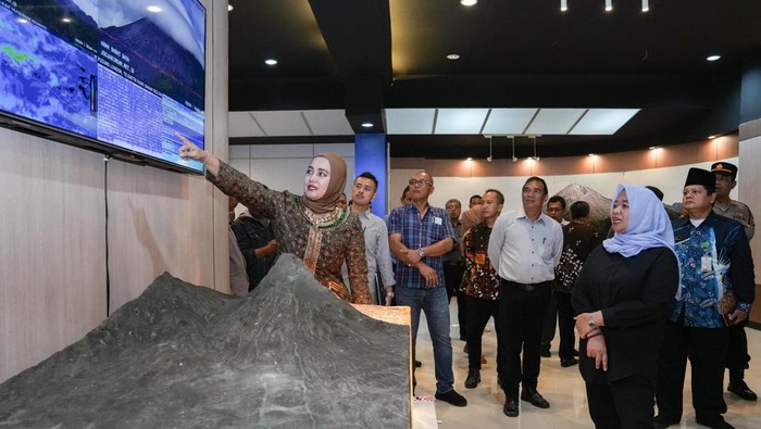 Museum Gunungapi Merapi (MGM) di Sleman kembali dibuka untuk wisatawan, Jumat (27/12/2024).