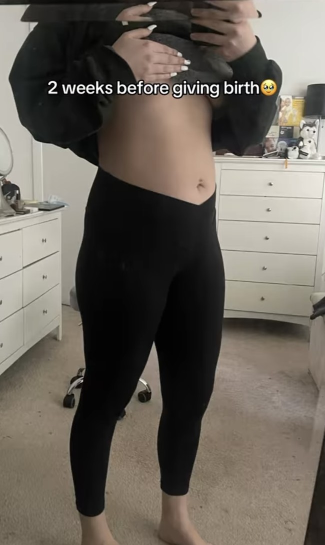 Sampai 2 minggu menjelang persalinan perut Nikki juga masih terlihat cukup rata untuk ukuran ibu hamil. Hal itu membuat tak sedikit netizen yang jadi bingung dan bertanya-tanya. Foto: Instagram/@nikkisalazar_