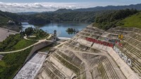 Selain itu bendungan ini juga menjadi salah satu destinasi wisata yang ramai dikunjungi warga saat akhir pekan.  