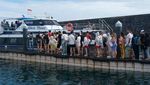 Pergerakan Wisatawan di Pelabuhan Sanur Bali Meningkat