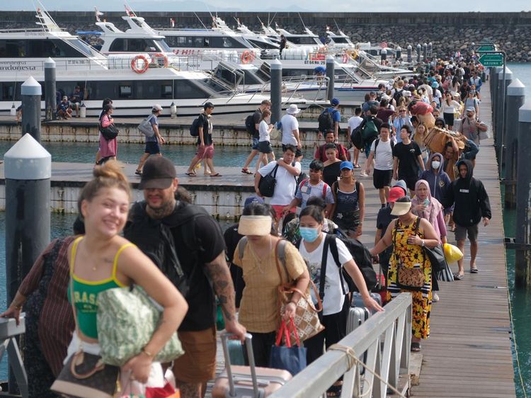 Pergerakan Wisatawan di Pelabuhan Sanur Bali Meningkat