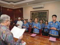 Pj Bupati Lantik 16 Pejabat Fungsional di Pemkab Gianyar