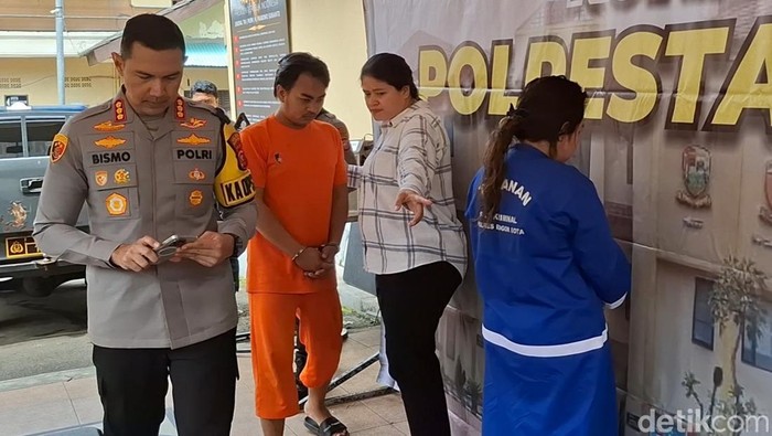 Potret dua orang calo pekerja migran ilegal yang menampung korban di apartemen Kota Bogor ditetapkan sebagai tersangka.