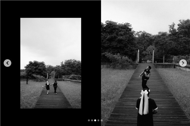 Gregoria Mariska Tunjung dan Mikha Angelo mulai menjalin hubungan sejak akhir 2018. Kisah cinta mereka berawal dari di Instagram. Saat itu Gregoria mengunggah Insta Story dengan lagu Mikha, yang kemudian ditanggapi oleh vokalis The Overtunes itu melalui Direct Message (DM).  Foto: Dok. Instagram Venemapictures