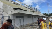 Foto: Stadion Gelora BJ Habibie Parepare akan dilengkapi ruangan khusus video assistant referee (VAR). Ruangan khusus tersebut ditempatkan di tribun barat.