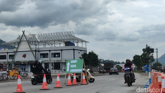 Situasi terkini arus lalu lintas menuju tempat wisata di Kabupaten Garut