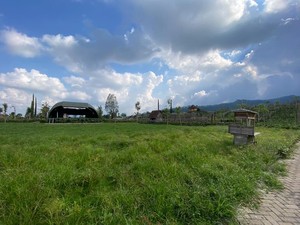 Makan Enak dengan View Pegunungan di Dusun Kuliner Batu