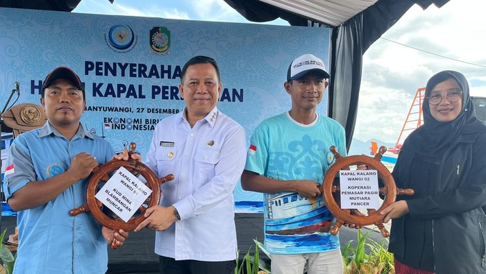 2 Kapal Asing Maling Ikan Tak Ditenggelamkan, Diberikan ke Nelayan