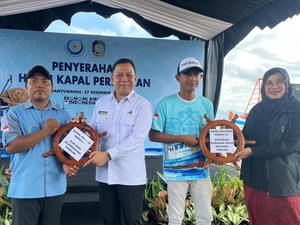 2 Kapal Asing Maling Ikan Tak Ditenggelamkan, Diberikan ke Nelayan
