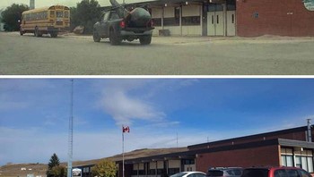 Interstellar (2014) Difilmkan di Long View, Alberta, Kanada Foto diambil Desember 2024 Foto: Boredpanda